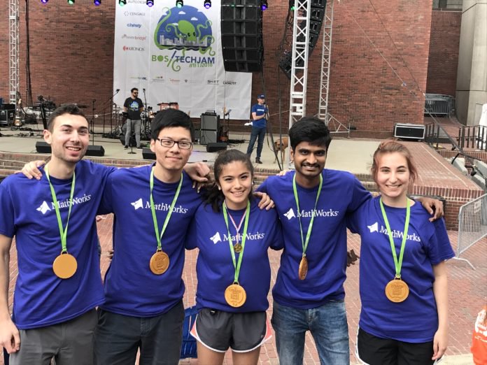 MathWorks's tweet photo. MathWorks’ Battle of the Interns winner's prize to benefit Big Brothers Big Sisters
https://t.co/RaldTIyIeq #internbattle https://t.co/6hZ2HDojwY