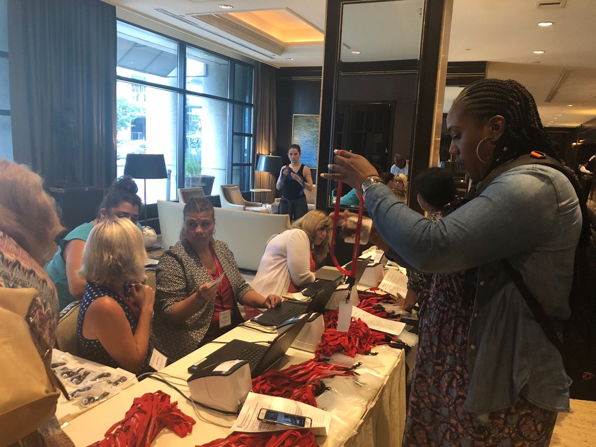 ewyche15's tweet photo. Check-in Time! 300 EDd and 50 Masters of Education students! #NEUChangeAgent #2018GSEConf https://t.co/CBlccPsq4L