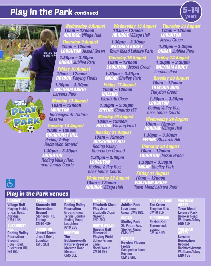 Play in the Park starts next week, its a great chance to get out, explore and play in your local park. This year we have our largest programme ever so chances are we will be visiting a park near you!