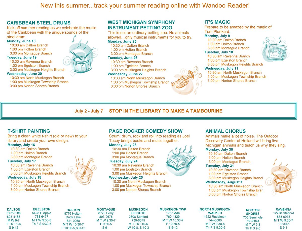 This week at MADL!
PAGE ROCKER COMEDY SHOW
Strum, drum, rock and roll into reading as #JoelTacey brings books and music together.
buff.ly/2kwdzrG