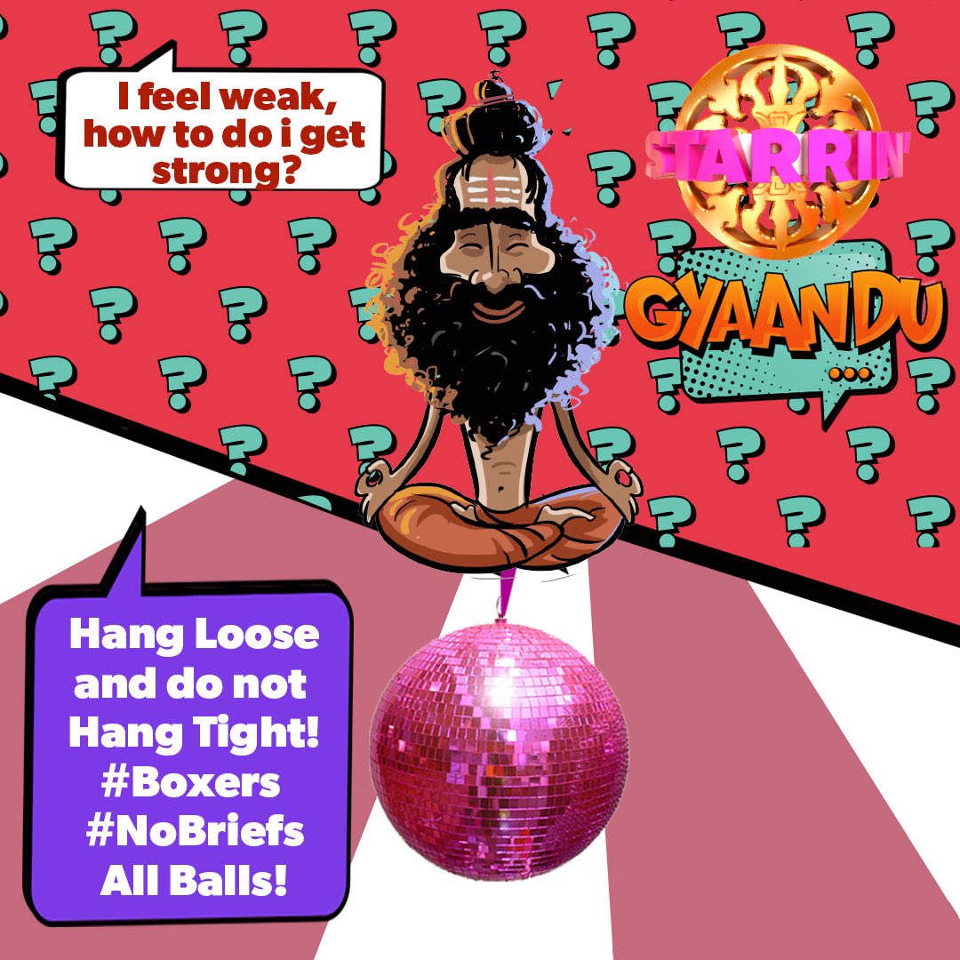 Gyaandu gives you some #mondaymotivation wifh #NoGyaan entertainment. Find out how to get strong! Follow the Starrin Network for more <a href="/StarrinWorld/">Starrin' World</a> <a href="/StarrinBlac/">Starrin' Blac</a> <a href="/StarrinX/">Starrin' X</a> <a href="/StarrinTeens/">Starrin' Teens</a> <a href="/StarrinJunior/">Starrin' Junior</a> <a href="/StarrinTV/">StarrinTV</a> for the world of #comedy #fun #entertainment #laughter #lol #madness