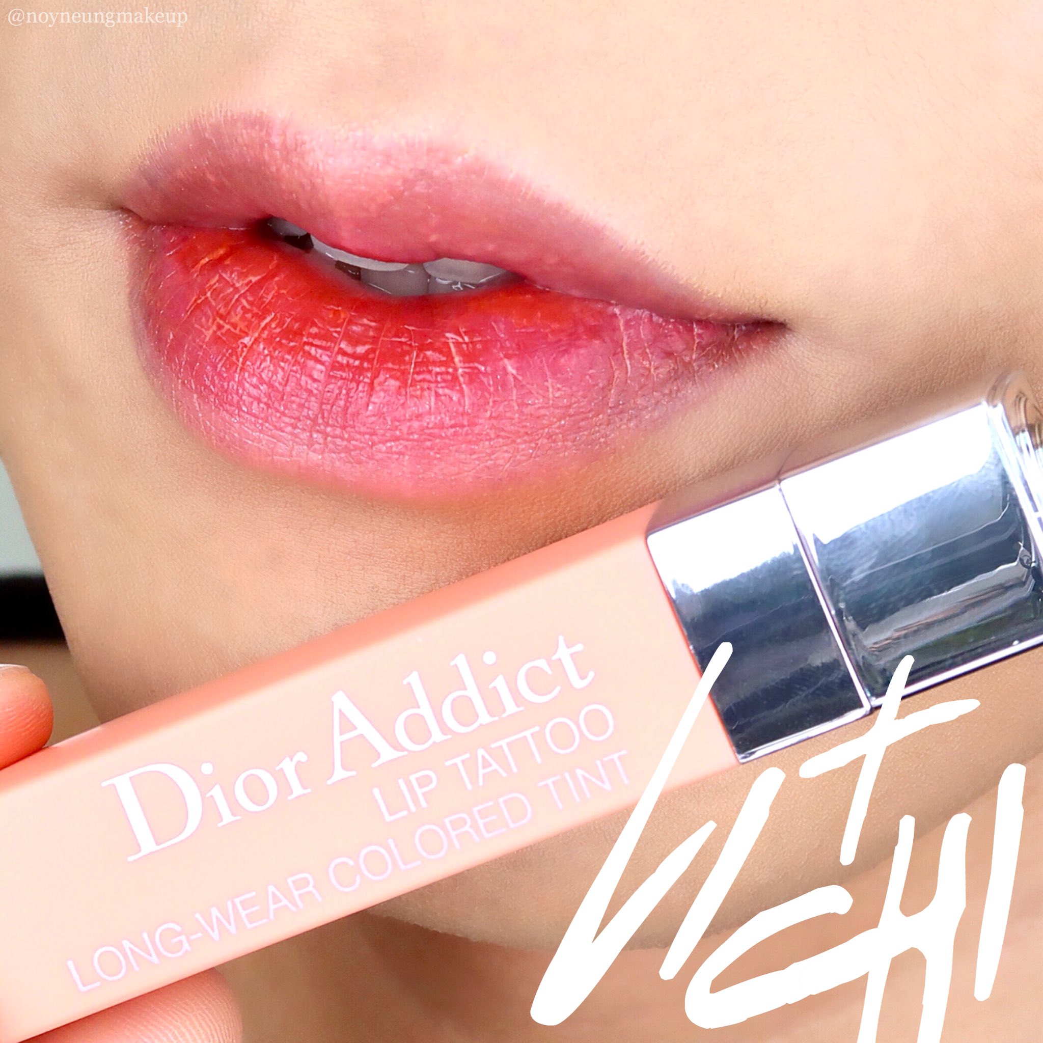 on X Dior Addict Lip Tattoo Long Wear Colored Tint 1 250 341 Litchi