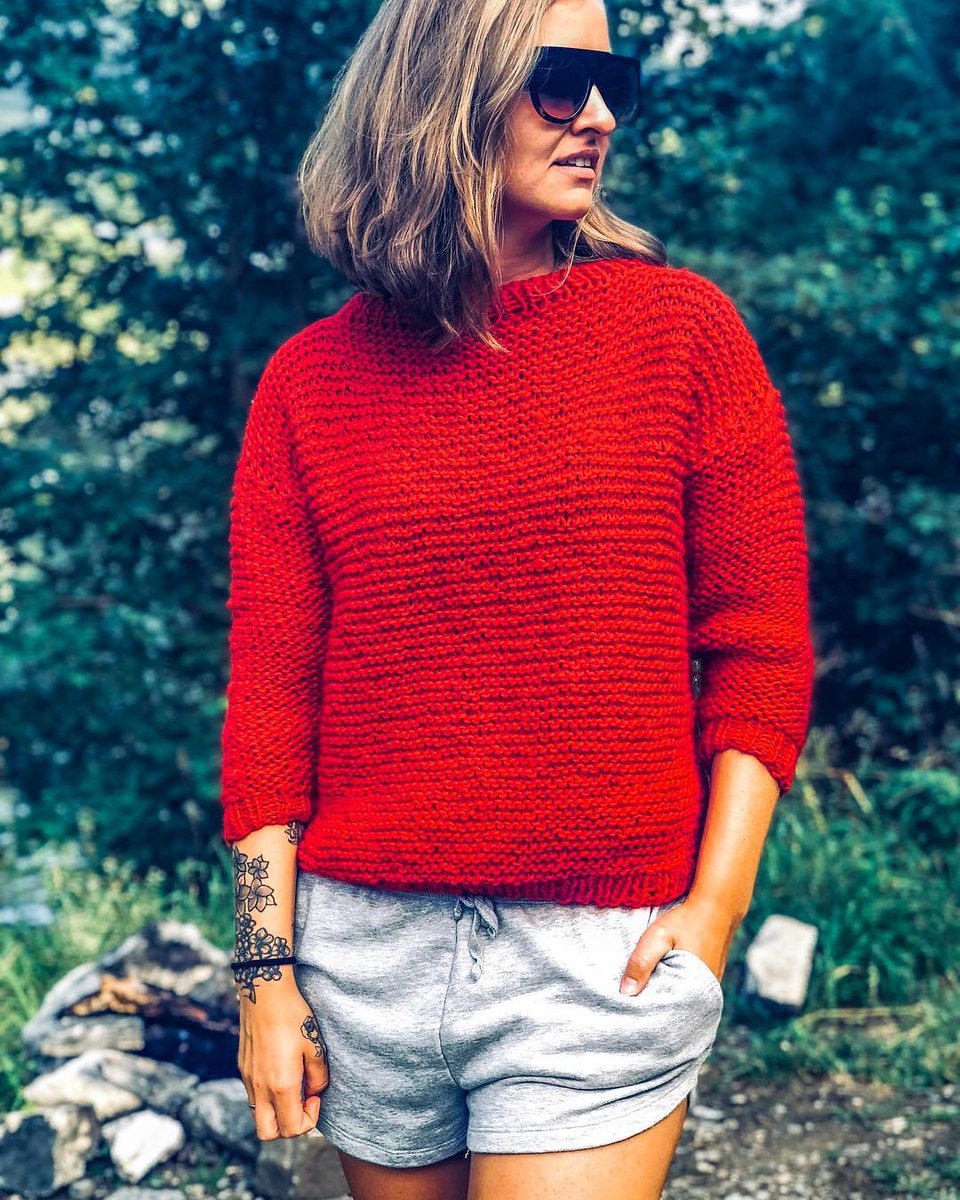 weareknittersES's tweet photo. Pura intensidad 💖😎
en una sola prenda
#petitewool #weareknitters
El sweater 👉 https://t.co/33d8BL9IdV
📸@dagnazielinska_knit https://t.co/Zra0USnGD1