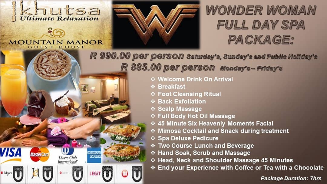 IkhutsaSpa's tweet photo. CELEBRATE WOMAN'S DAY 2018 WITH IKHUTSA DAY SPA. 
Variety of special offers to suite the budget. 
Book Now to avoid disappointment!! 
#GroupBookingsofallsizes #spaspoil #womansdaypamper
Bookings Essential: 
Phone: 012 809 1166 OR 082 339 7257
E-mail: relax@ikhutsa-spa.co.za https://t.co/HEVeVKlKJh
