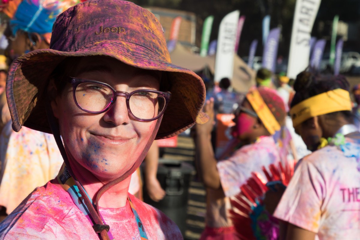 LegadimaHC's tweet image. #Happiest5k #TheColorRunSA #ihavethisthingwithcolor #colourmehappy #funtimes #livingLife
