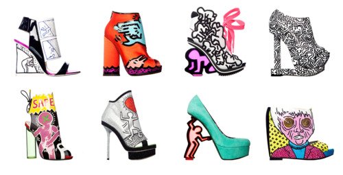 Nicholas Kirkwood x Keith Haring 