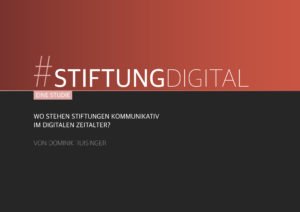 stiftungstweet's tweet photo. Lektüre-Tipp zum Wochenstart: Wo stehen Stiftungen kommunikativ im digitalen Zeitalter? Wie professionell agieren sie? Und welche Instrumente nutzen sie bevorzugt? Studie zum Thema #stiftungdigital unter https://t.co/1ftqlAIYui https://t.co/Izi9ik6bTm