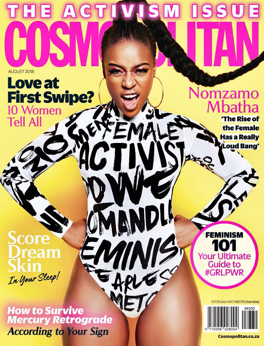 PhilMphela's tweet photo. Thank you @positivegp 

Says a lot about @NomzamoMbatha's character that we did not know she is doing all these thing for other people. May she continue to be blessed with opportunities that will allow her to continue to help others. 

Congrats Zamo #NomzamoCosmoCover https://t.co/nLFgVIus2r