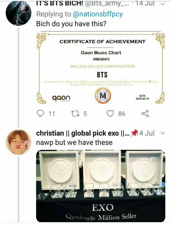 exolaycious's tweet photo. I love the tea. 

This is how we should slap delusional rats. https://t.co/LVn8YBWZSv