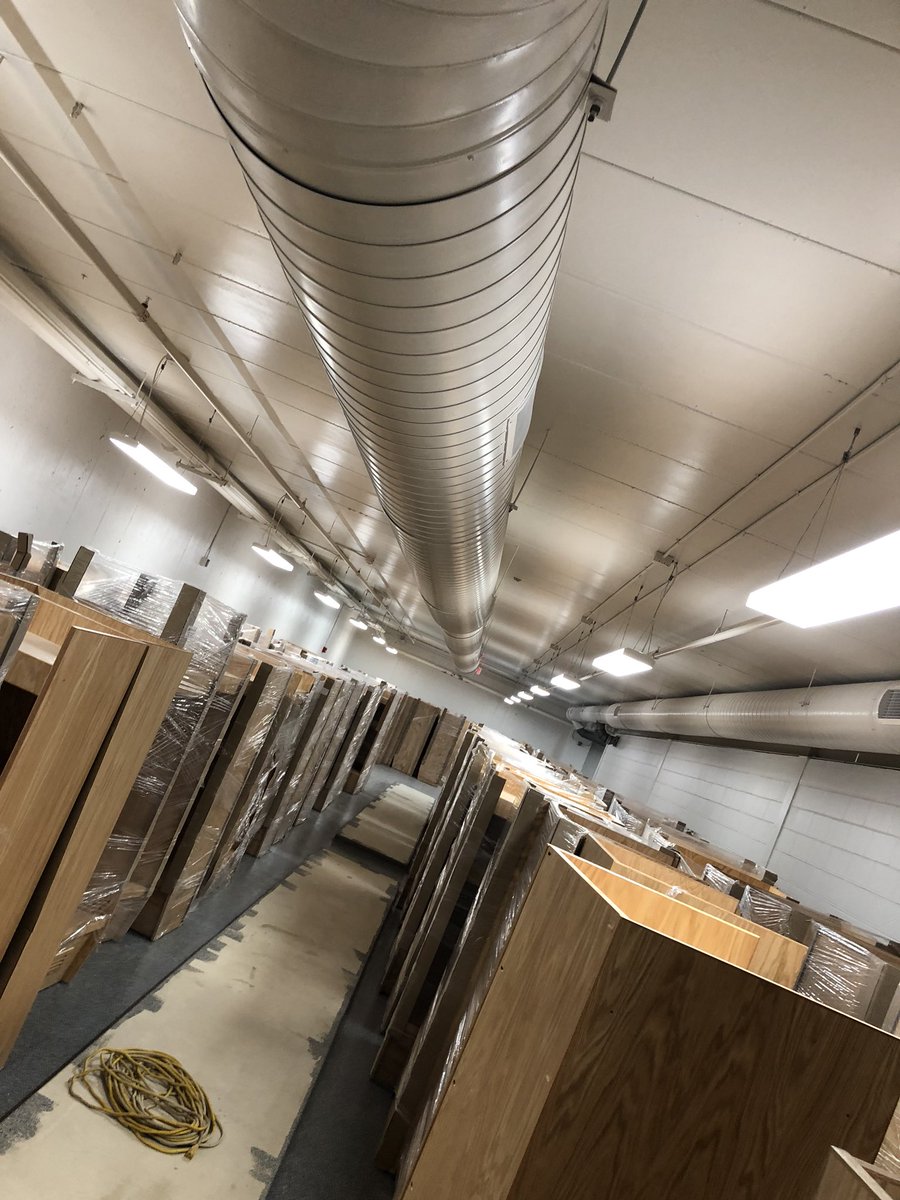 ClarkePrideFB's tweet photo. #StartFastMonday 
120 brand new lockers have arrived. They will be installed the “Clarke Way”........#FAST
#CUFB18 #PR19E https://t.co/VRA7cjTjQW