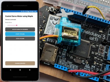 ElectromakerIO's tweet image. Remote Control a Servo using @netduino and @xamarinhq 

buff.ly/2LaV8Zb via @wildernesslabs 

#Netduino #Xamarin #Maker #Tech #DIY #Servo