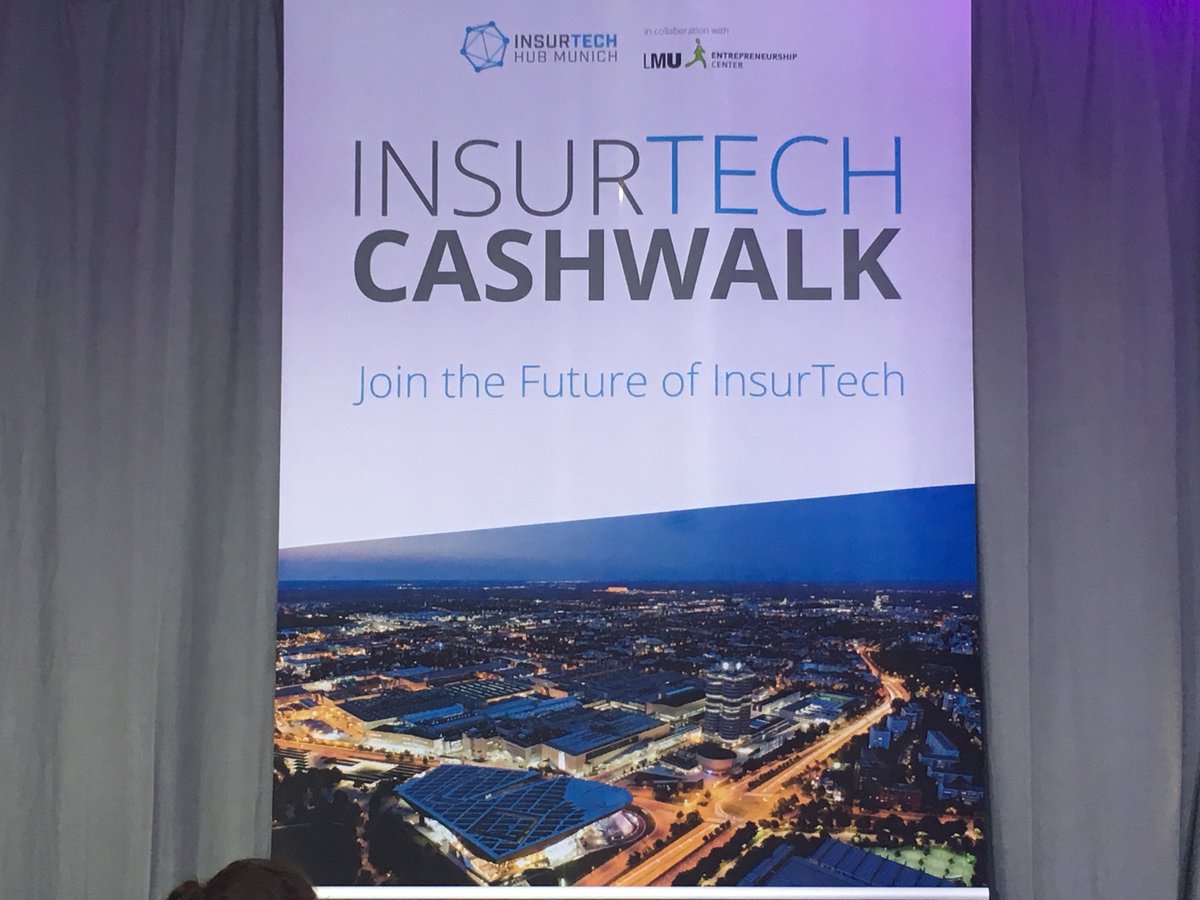 InvestinBavaria's tweet photo. #Bavaria and especially #Munich are centers of the European #insurance industry. At the #InsurTechCashwalk hosted by @InsurTechMunich at @WERK1muc about 35 #Startups are pitching for the favor of 50 #investors! We wish you much success and a bright future here in Bavaria! https://t.co/pDuOI1hEpF