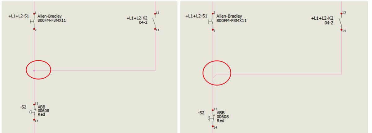 NTCADCAM's tweet image. #SOLIDWORKS Tip of the Day: Show wire direction in SOLIDWORKS Electrical using Nodal Indicators.

Configurations &amp;gt; Project &amp;gt; Graphic &amp;gt; Automatically show nodal indicator.