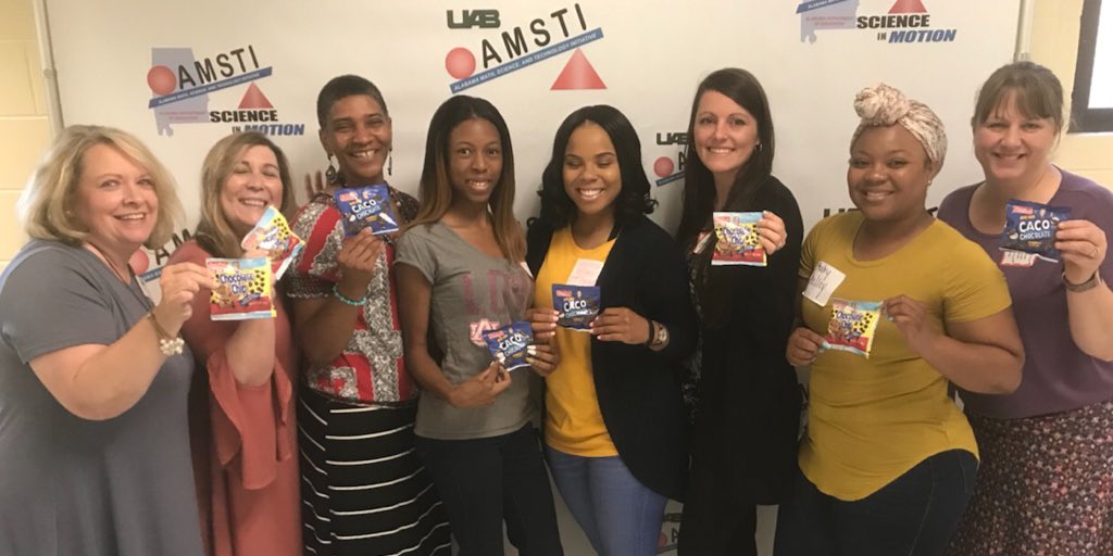 AMSTIUAB's tweet photo. Our teachers can agree that another great thing about training this summer was the cookies! 🍪🍪🍪
Thanks Bud's Best Cookies!
#AMSTIUAB #Cookies #AMSTITraining2018 @AlabamaDeptofEd @amstiweb @GovernorKayIvey https://t.co/BJZyry81nt
