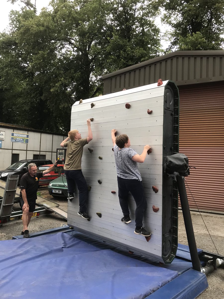 Donwan71's tweet photo. Hexham Detachment sponsored climb with @NACF_WALL https://t.co/kxgPjthKBU