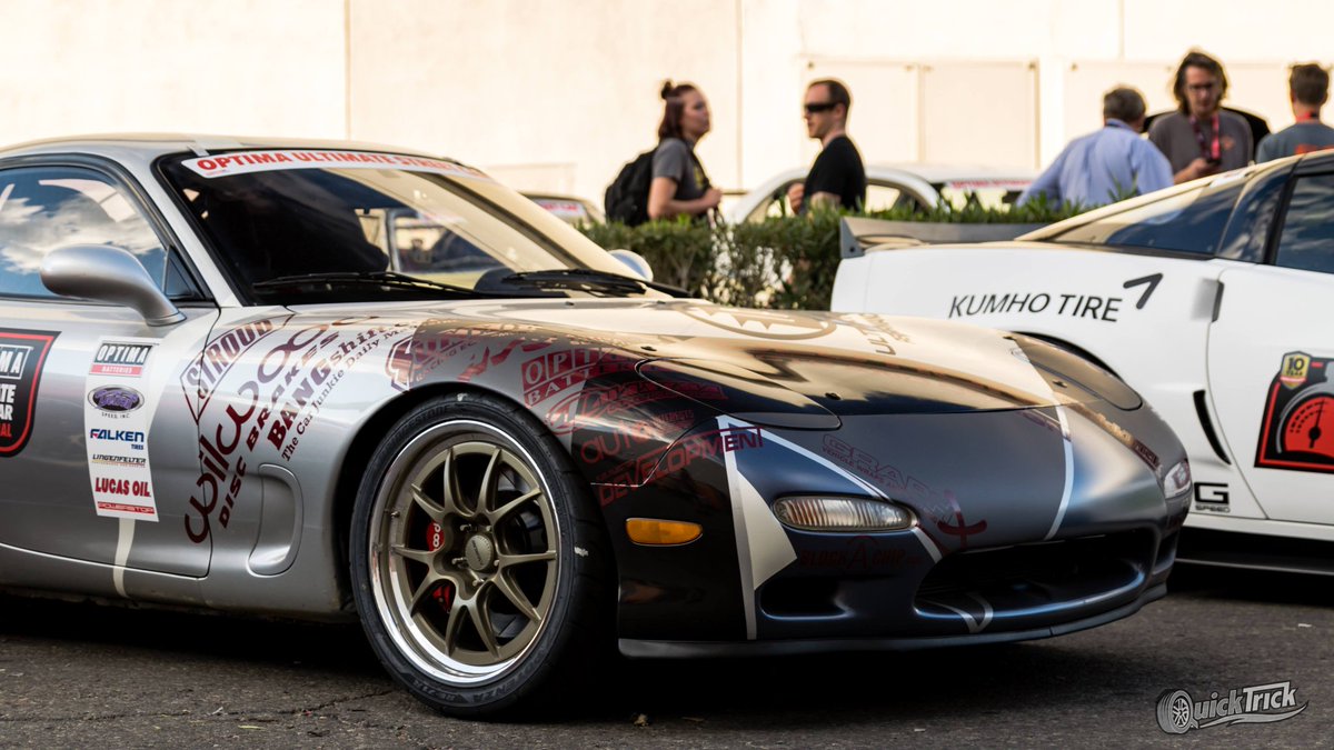 QTAlignment's tweet image. #MazdaMonday
Who doesn't love a rowdy FD? And on @forgeline's. 👀👀👀 
You can't go wrong. @rickhoback's #QuickTrickAligned RX7 is a monster.