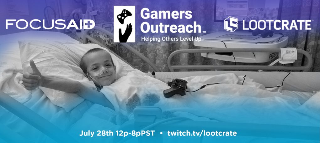 .<a href="/DrinkFOCUSAID/">FOCUSAID</a> Partners with <a href="/lootcrate/">Loot Crate</a> for <a href="/GamersOutreach/">Gamers Outreach</a> bevnet.com/news/2018/focu…