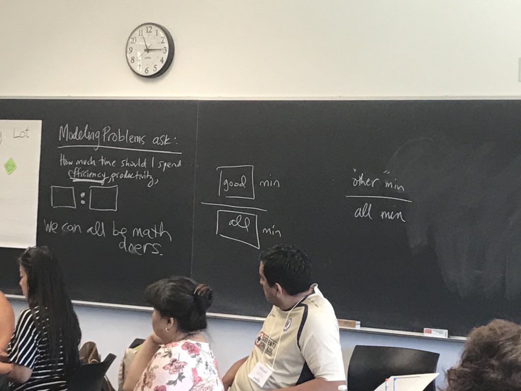 booyahmath's tweet photo. Mathematizing our personal problems. I see the math. ❤️@ModelWithMath @mathcirque #immersion2018
#modelwithmath #pusdmodels
#reasonstomodel https://t.co/xODhUuUpz2