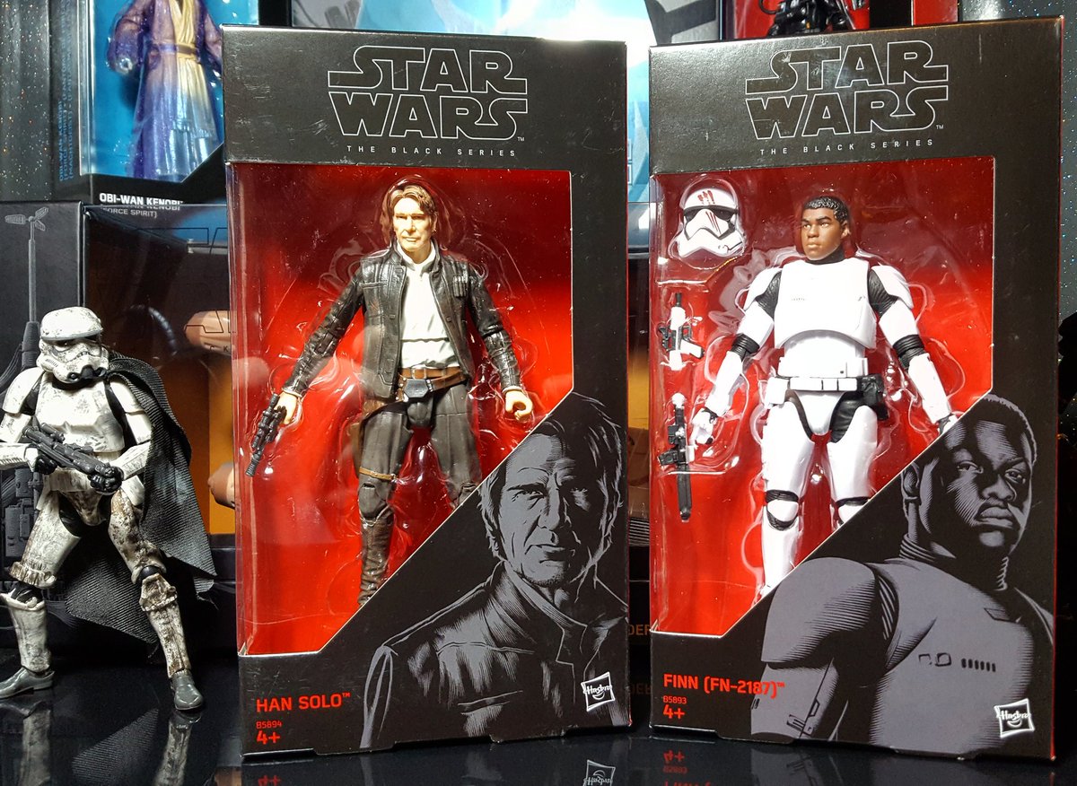 A couple of @homebargains pickups £5:99 #starwarstheforceawakens #hansolo #stormtrooper #finn  #starwarstheblackseries #starwars #actionfigures #starwarstoyfigs #starwarscollector #toycollection #hasbro @markyj71 @SmMarwood @zotti_tony @THESithLord229 @bossksbounty