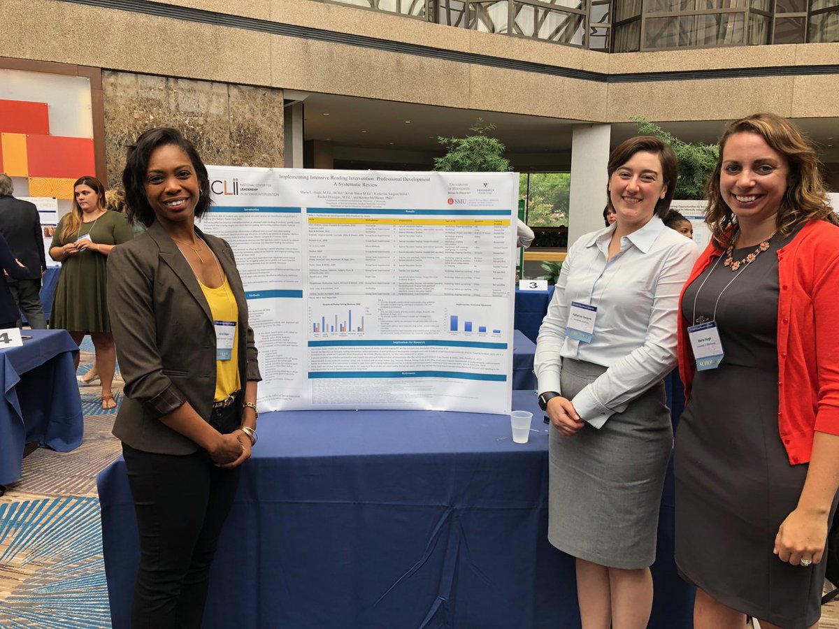 NCLIILearning's tweet photo. Our Scholars are out in full force to represent NCLII at the OSEP Project Directors Meeting poster session! #intensiveintervention @ED_Sped_Rehab https://t.co/iD4oMaMaW5