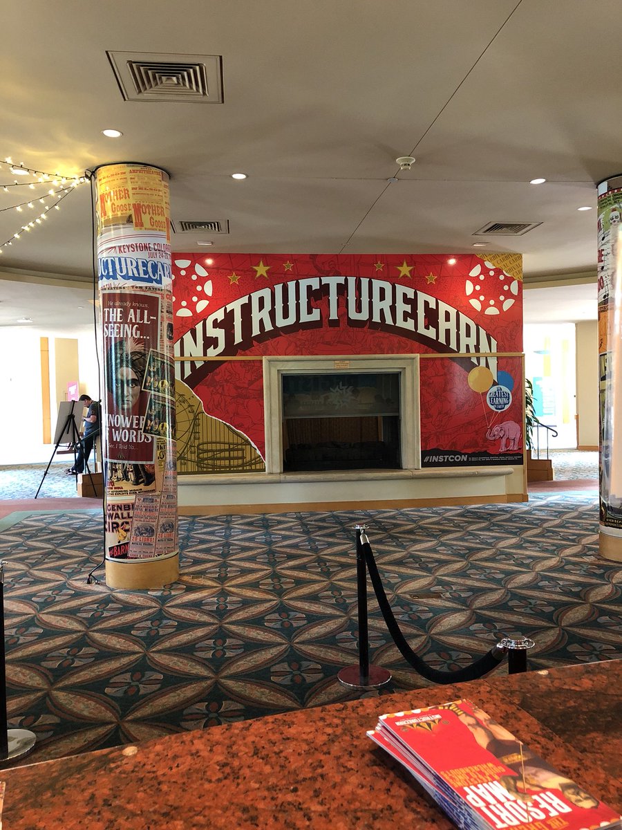 It’s the hush before the excitement begins! #INSTCON @CanvasLMS