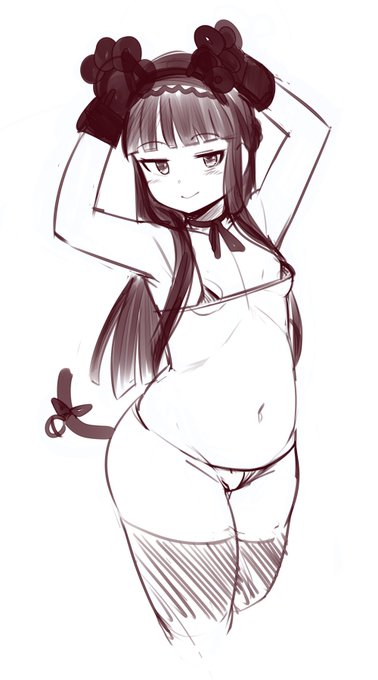 お題箱からイカ腹ムチムチで猫っぽい佐城雪美…の練習 