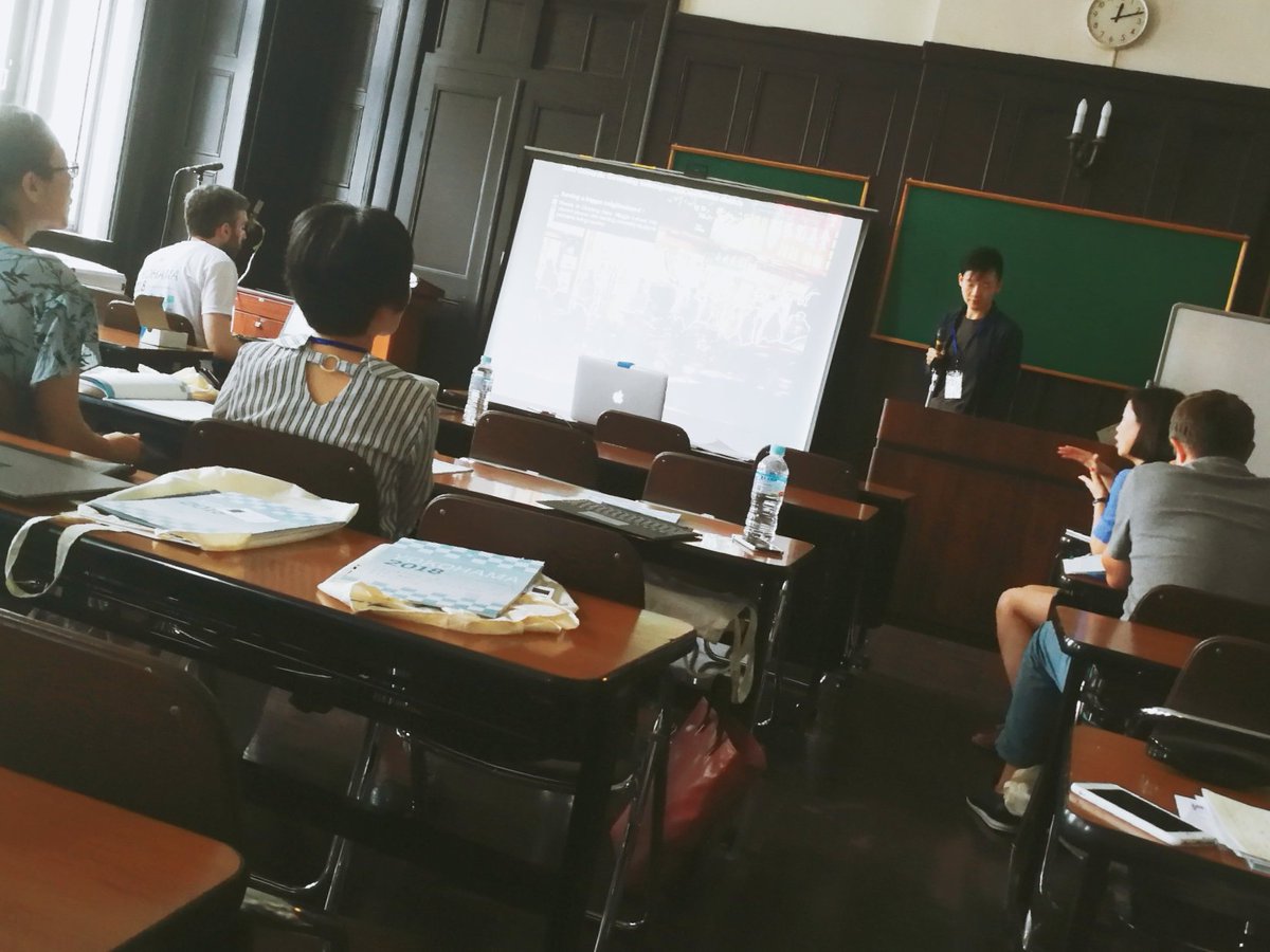 Kaiyi_zhu's tweet photo. Panel “Planning Community without Planners” chaired by @nancyhk was co-sponsored by the Global Urban History Project #GUHP in #IPHS2018 Yokohama. Heidi Imai talked about urban ordinaries, while Hou Li elaborated the paradox of community planning in Shanghai Quyang New Village. https://t.co/e6oMXL5ba5
