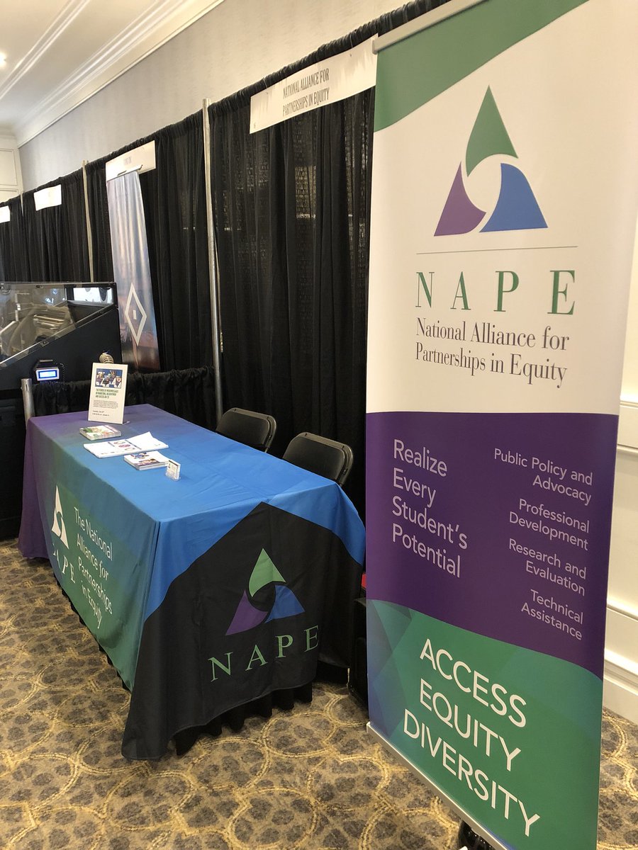 BenWilliamsPhD's tweet photo. @NAPEquity at #ohioacte18 this week. Special Mindset session at STAC recognition today and session on new OHIO Guidebooks to broaden participation in STEM CTE programs of study tomorrow at 9:30am. Visit me at the NAPE booth today and tomorrow. Hope to see you soon! https://t.co/3644RDWPeR