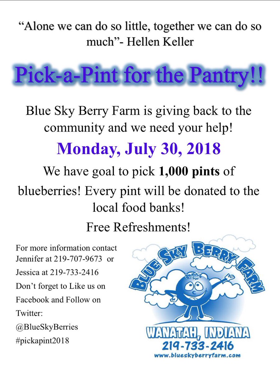 BlueSkyBerries's tweet photo. #pickapint2018 https://t.co/lRzeqZZEHl