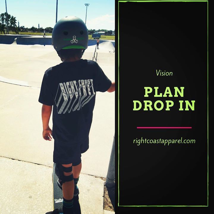 Check out the link in the bio.. code “free shipping” #vision #plan #dropin #skate #skateboard #skateboardingisfun #rca #rightcoast #rightcoastapparel #summer #clothing #crowd #fun #style #kidclothes #skateclothing #style #fashion #passion #summerbreak2018 #schoolsoutforsumme…