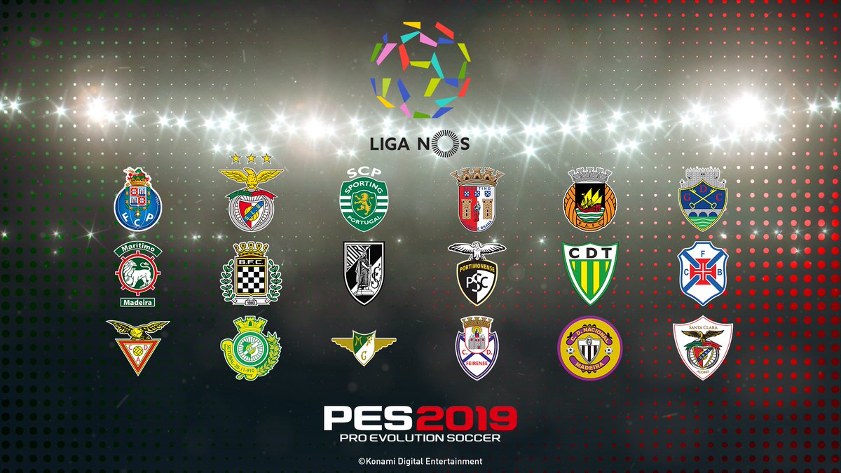 Efootball Pes On Twitter Liga Nos Fully Licensed In Pes2019