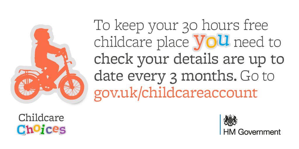 #30hours #childcare #checkyourdetails
ow.ly/nWHB30kZBtU
