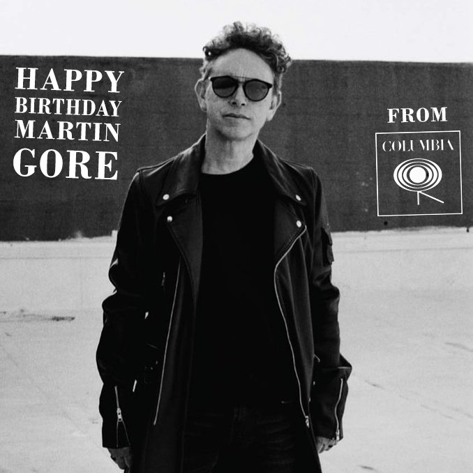 Happy birthday to Martin Gore of  