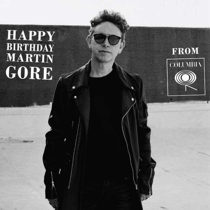 Happy birthday to Martin Gore of  