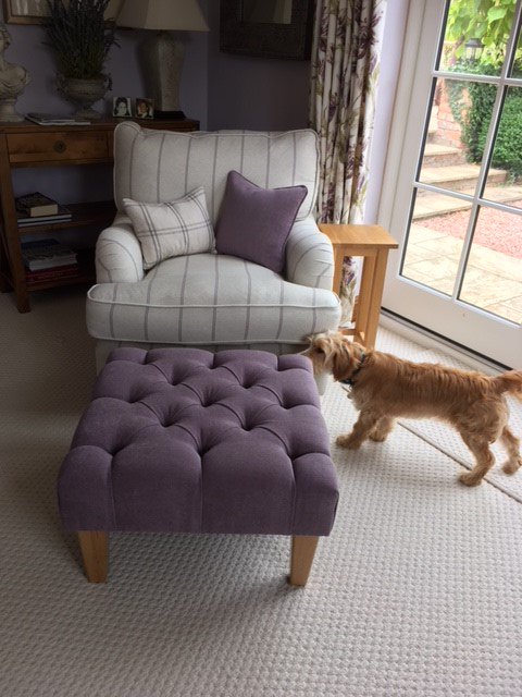 footstoolsmore's tweet photo. Another customer pic! A great example of our popular Monaco Footstool in-situ.
We love it... looks like Oscar does too!! See link for more details https://t.co/V2H2QUMRkb https://t.co/ejq210KaBR