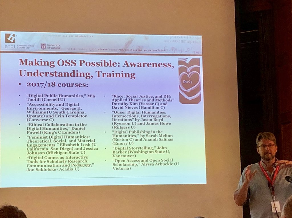 luhar7's tweet image. #DHSI AT #ESUDH2018 @jasonaboyd @Gaymerbrarian @ashleycmorford @kshpatel @randaelka @arun