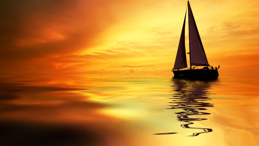 Love is a funny thing. 
You cannot control the wind, nor can we control the path of love.
Think of love as a vessel; a sailing ship.
Catch the wind of love in your sail 
Never be blind and always keep your hand on the wheel
If lucky, you will sail into a forever sunset
Sail away