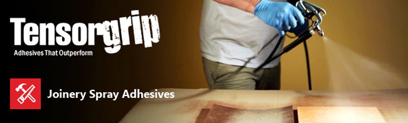 toolfix_joinery's tweet image. Are you using traditional methods of bonding, that are messy, wasteful and time-consuming? Instead, why not learn more about how to achieve noticeably superior results whilst reducing production time with #TensorGrip Spray Adhesives 👉 ow.ly/12hf30l4Flj | @QuinGlobalUK