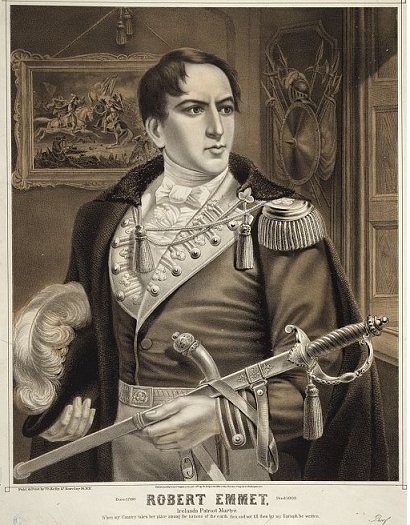 Second, the rural leaders of the United Irishmen were unconvinced about Robert Emmet – the Dublin leader of the 1803 Rising, just 24 years old at the time. A chief point of contention, aside from his inexperience, was the lack of arms — a big reason for defeat in 1798.