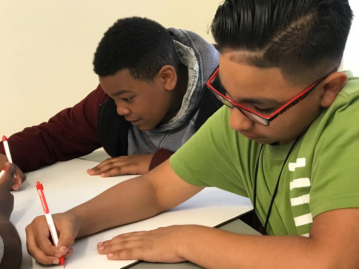 vsuvil's tweet image. Getting ready for their final project presentations. Excited to see what everyone has learned! #Coding #STEMLearning #VILMM #VSUVIL #VerizonInnovativeLearning @LearningVerizon @dpvils @verizon