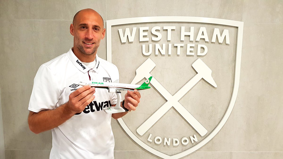 Congrats to our official airline partner EVA Air on being named the 5th best airline in the world! In celebration, we are giving away a signed shirt from our number 5 Pablo Zabaleta! Simply RT to enter!