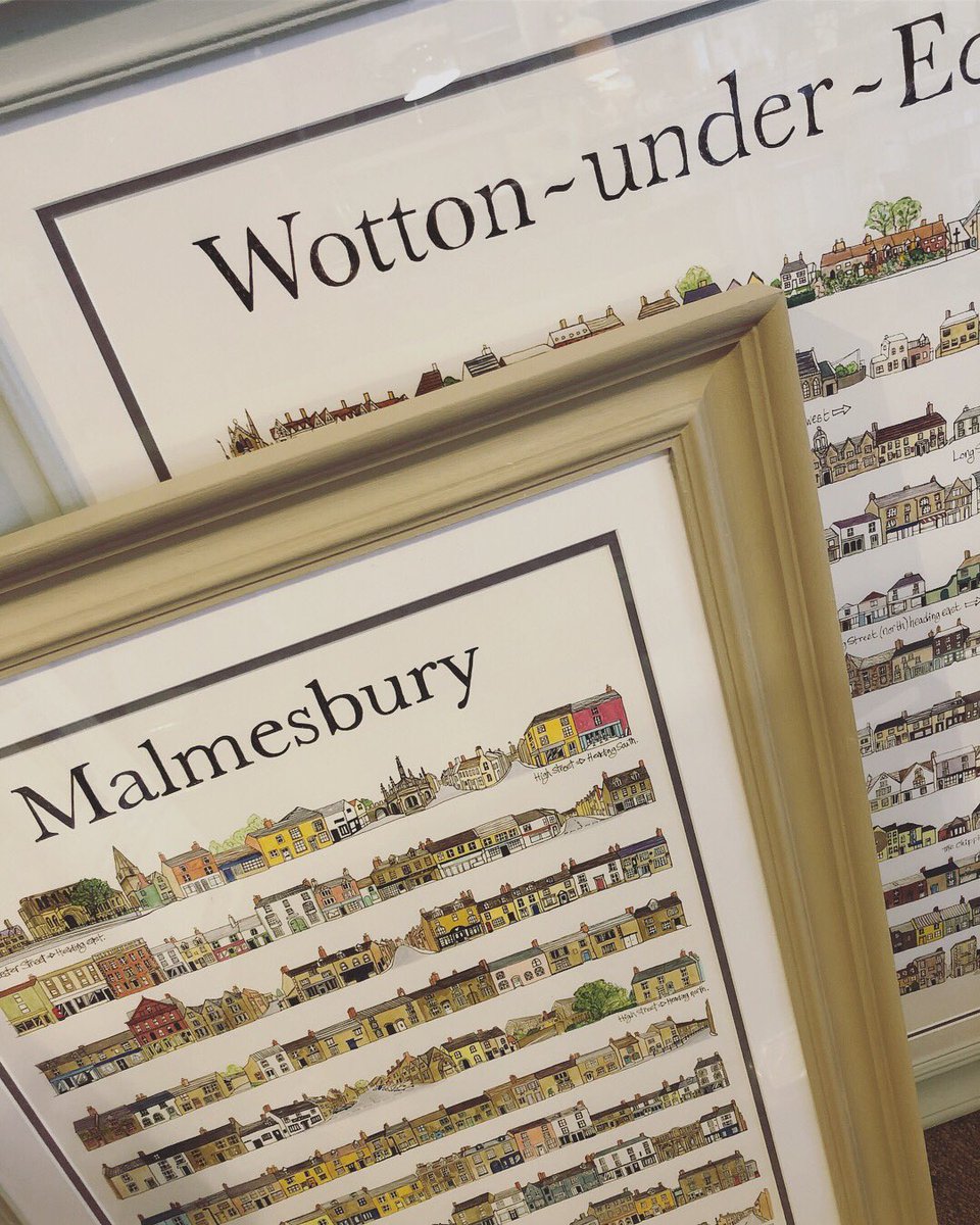 I love working with <a href="/coffeenumber1/">Coffee#1</a> and this week the latest edition to my #townsbytheton range is launched exclusively in the new #Malmesbury branch. It’s a seriously sexy building, inside and out.  Prints and cards available in store and signed ltd #gicleeprints from us.