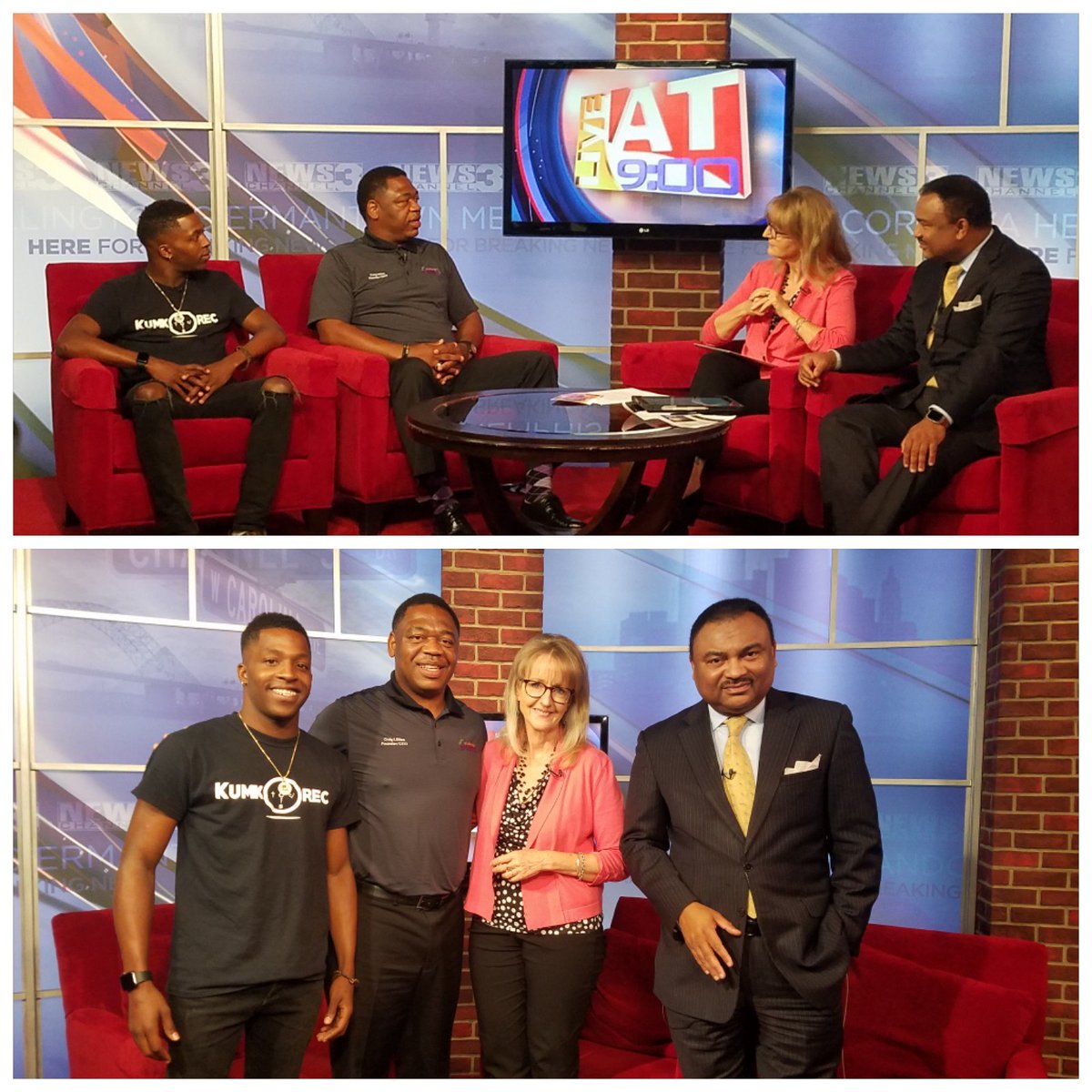 YAODadmin's tweet photo. Thanks to @3onyourside Live At 9, with @marybethconley and @AColeman_WREG3, for a great interview w/ Craig Littles and @iHeartMemphis about theYouth Academy of Dreams Open House and Fun Day on August 1st. #YAOD https://t.co/jaSCtrFOF9