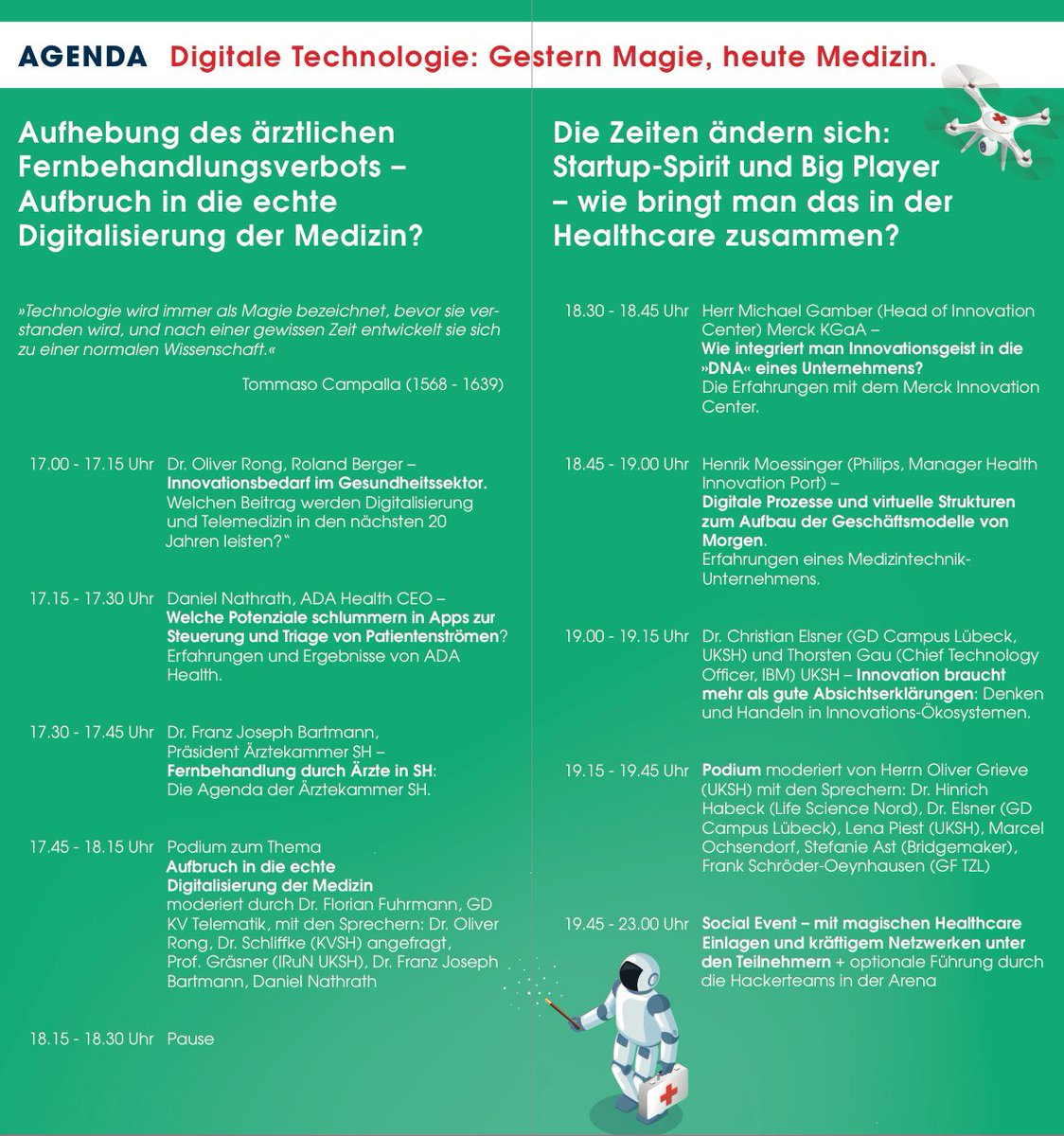 Wer hat Lust auf unser extrem cooles Event #gesternmagie auf dem @healthhackkiel am 14.9. ab 17.00h auf der <a href="/diwokiel/">DigitaleWocheKiel</a> ? Karten über die Website - 100 Stück sind noch frei erhältlich über healthcare-hackathon.eu ... mit Magieshow von <a href="/JeffdeFire/">Jeff de Fire</a> #magicmedicine