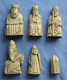 ChitChatChess's tweet image. From #HistoryofChess Wikipedia: Real-size resin reproductions of 12th century Lewis chessmen. Top: king/queen/bishop. Bottom: knight/rook/pawn.
 ♚♚♚
#chesshistory
#chessboard
#chessplayer
#chessgame
#chessmaster
#chessclub
#chesspiece
#chessmoves
#chesstournament
#chesspuzzle