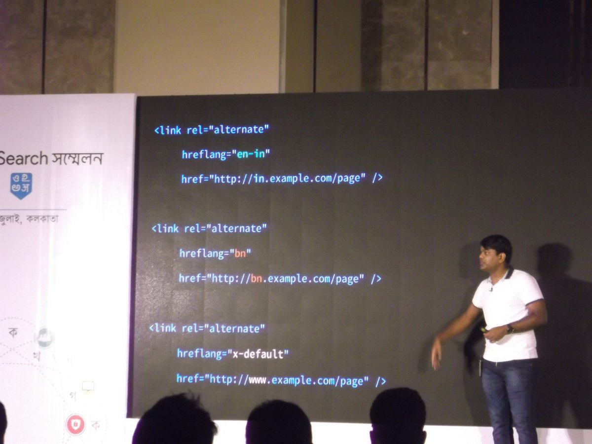 SayantanHack's tweet photo. It feels awesome when #GoogleSearchConference in #Bangla (mother tongue) #GoogleSC  @aaseeshmarina @admanjaybee https://t.co/7ChR2ExSGw