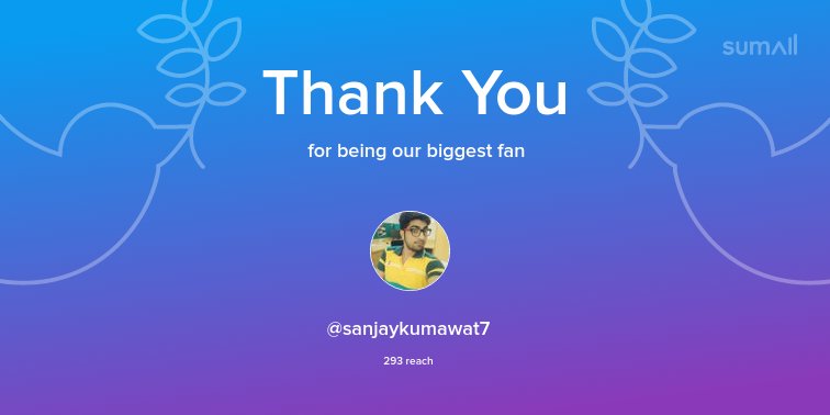 GoWinPrizes's tweet image. Our biggest fans this week: @sanjaykumawat7. Thank you! via sumall.com/thankyou?utm_s…