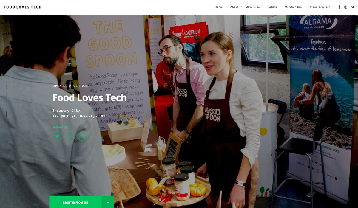 JUST RELEASED: All-access investor/entrepreneur weekend pass for <a href="/FoodLovesTech/">food loves tech</a>. Pre-event meetup dinner <a href="/the_feedfeed/">The Feedfeed</a> Bushwick kitchen; all-access Expo Sat &amp; Sun; VIP Lounge; Preferred Seating at Panels; Future of Cocktail opening night reception!!! foodlovestech.com