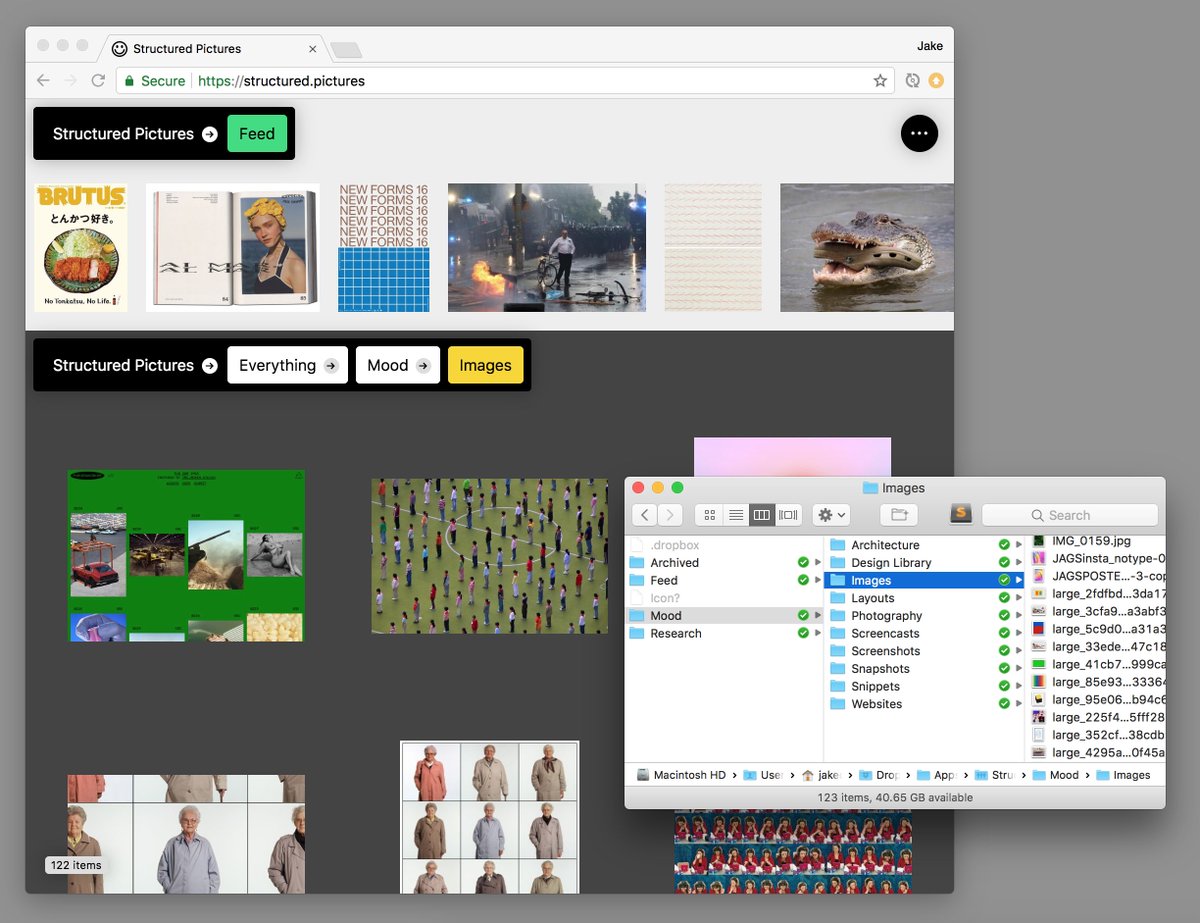 jakedowsmith's tweet image. Do you store image references in folders like this? Send me a screenshot of your structured pictures and I'll send you an invite to the @structuredpics beta