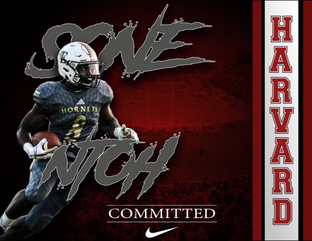 sonentoh's tweet photo. In my own lane.... I’m Committed to Harvard University🤞🏾🔴 #GoCrimson https://t.co/Bu6Q0J8OZY